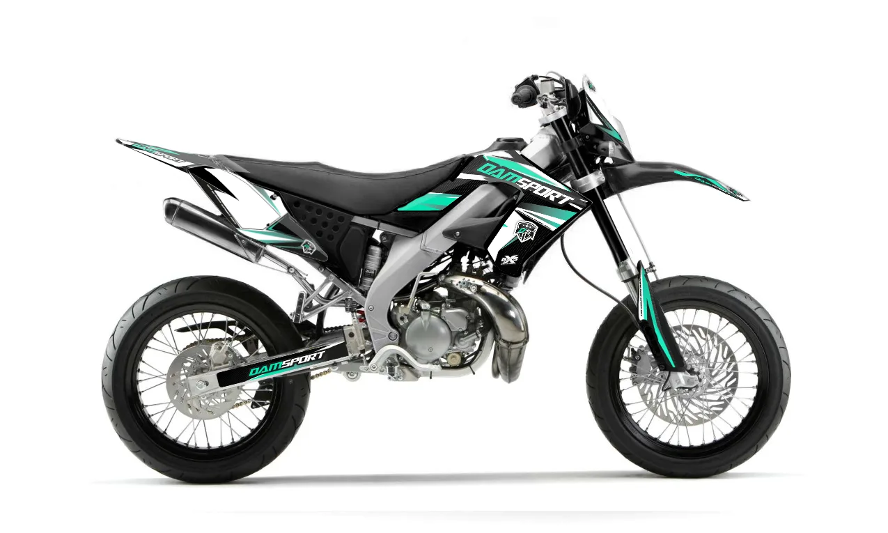 Kit déco DERBI DRD PRO 2006-2009 Dam-Sport V2