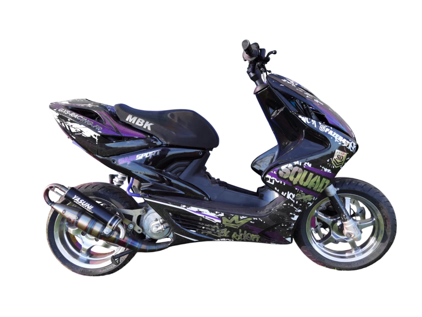 Kit déco Kit Déco MBK Nitro jusqu'à 2012 DMP 100% PERSO