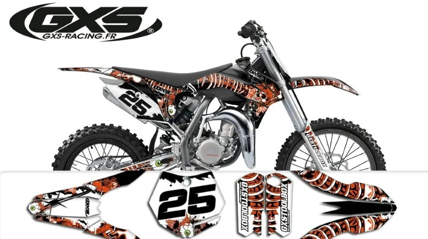 Kit déco Kit Déco KTM 85 SX 2013-2014-2015 SURRENDER
