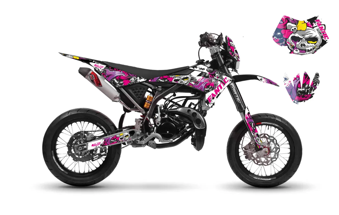 Kit déco Kit déco Fantic Motard Performance 18-20 ZOMBI GIRLY