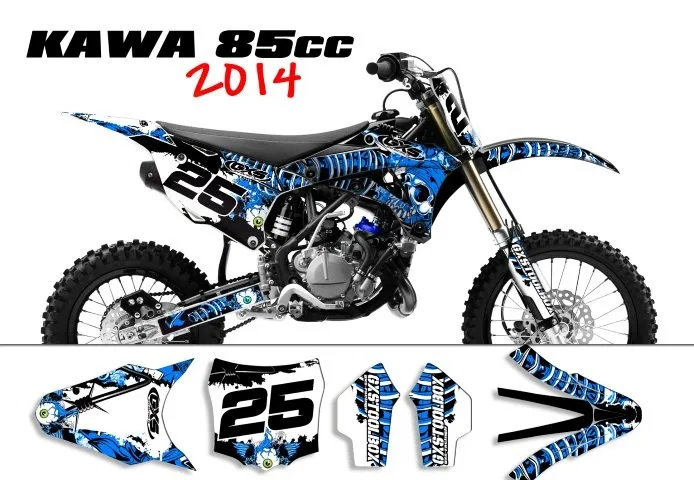Kit déco Kit déco Kawasaki 85 KX 2014-2021 SURRENDER
