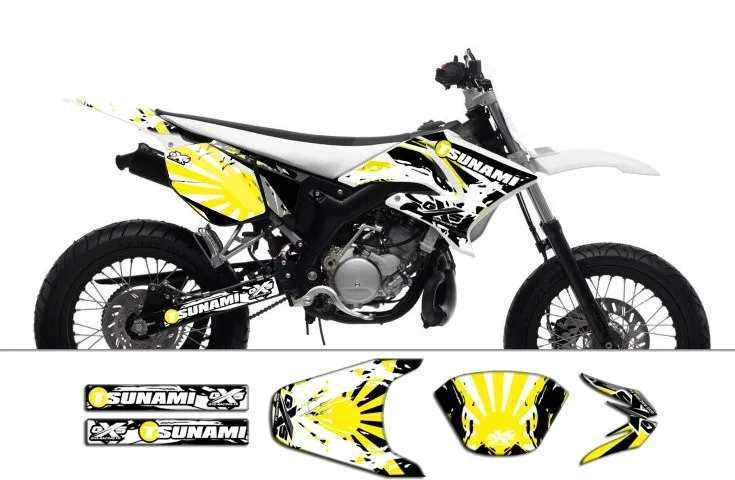 Kit déco Kit Déco Yamaha DT50 2004-2018 TSUNAMI