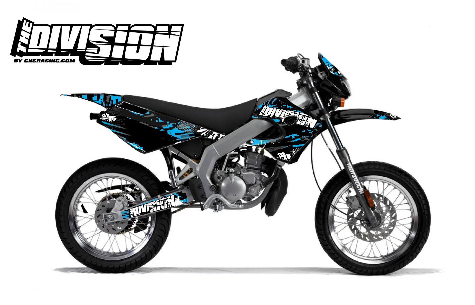 Kit déco Kit Déco Derbi X-RACE 03-07 THE DIVISION