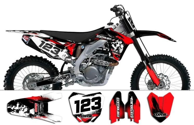 Kit déco Kit déco Suzuki RMZ450 2008-2017 PornSeries