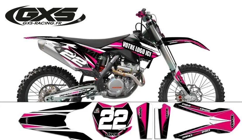 Kit déco KTM SX/SX-F 2013-2014 Strip Edition
