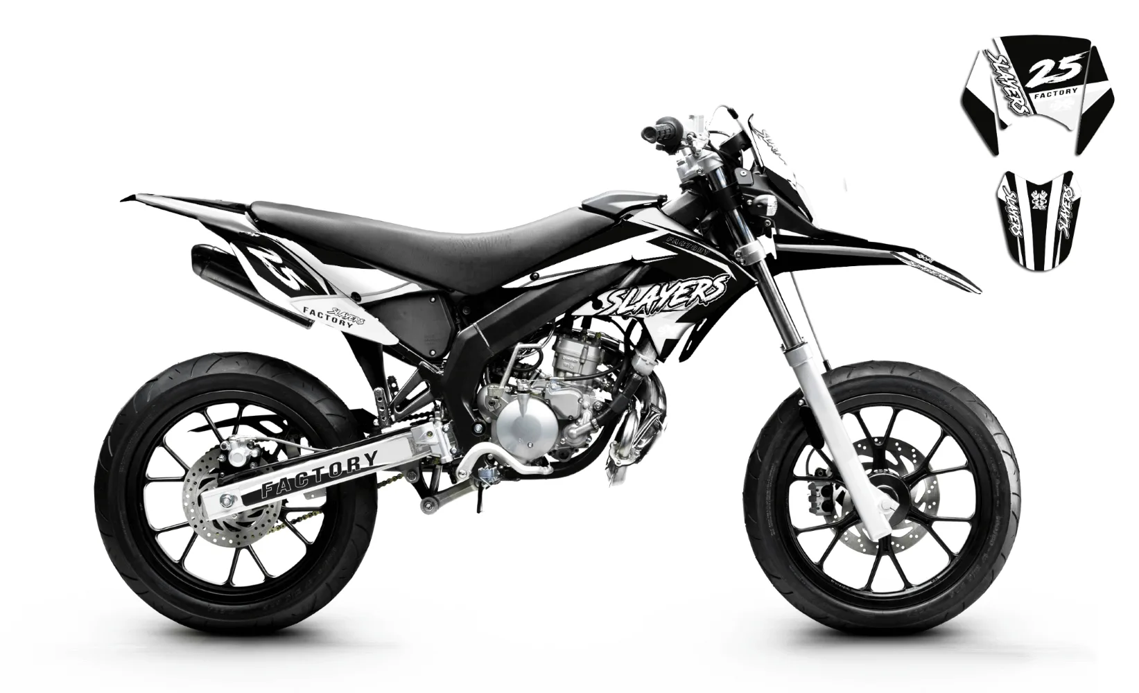 Kit déco Kit Déco Derbi DRD X-Treme 2011-2018 SLAYERS