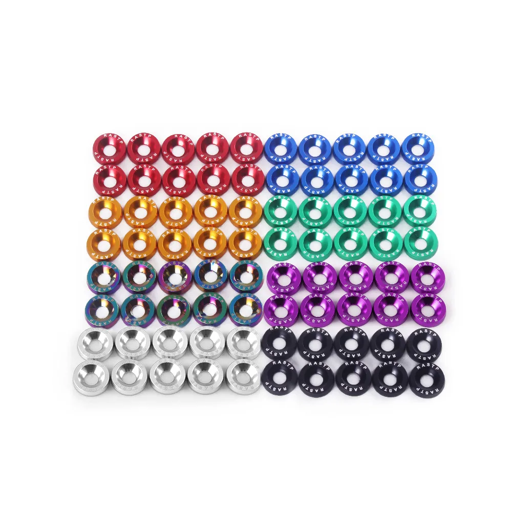 Kit déco Rondelles aluminium anodisé X10
