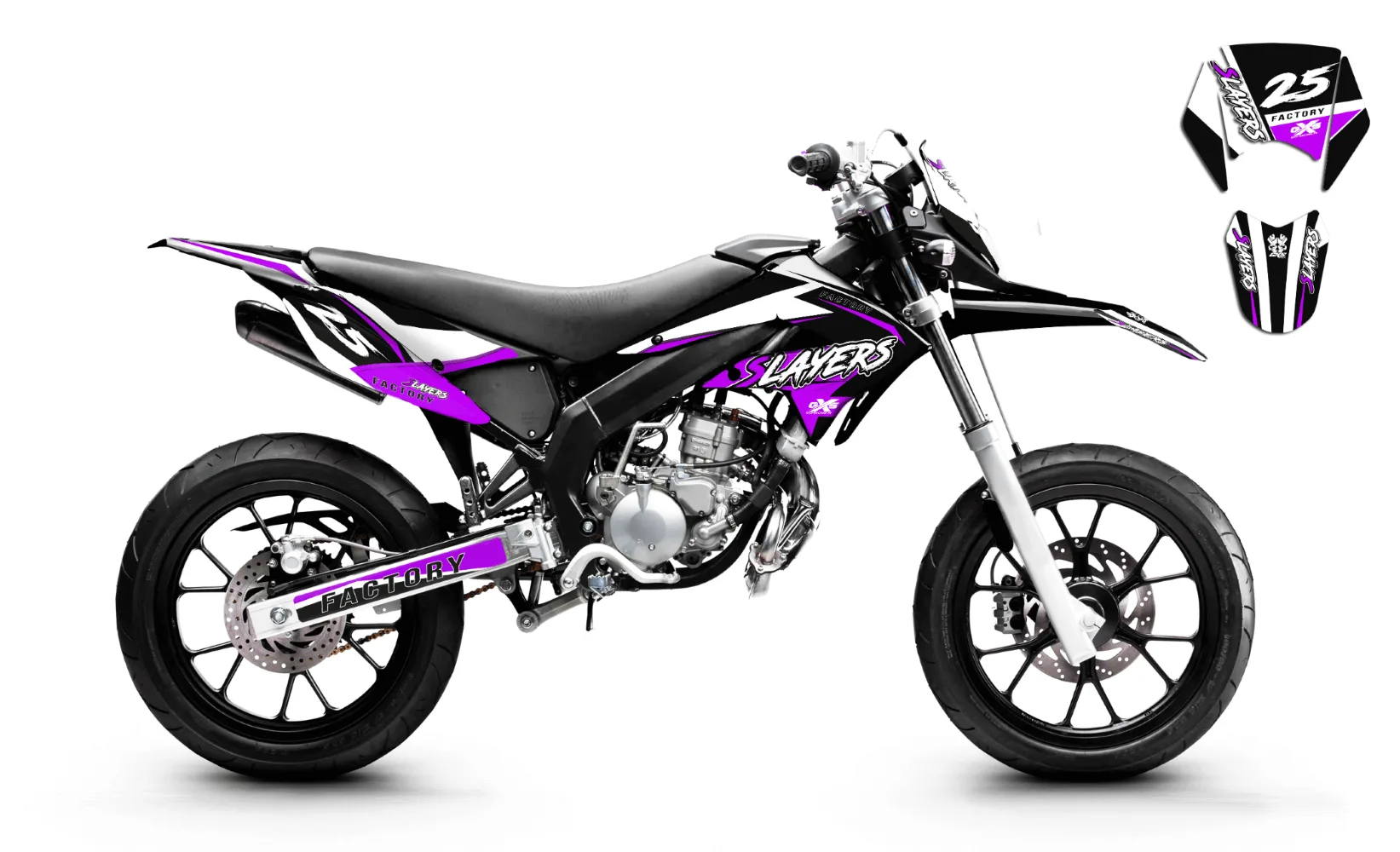 Kit déco Kit Déco Derbi DRD X-Treme 2011-2018 SLAYERS