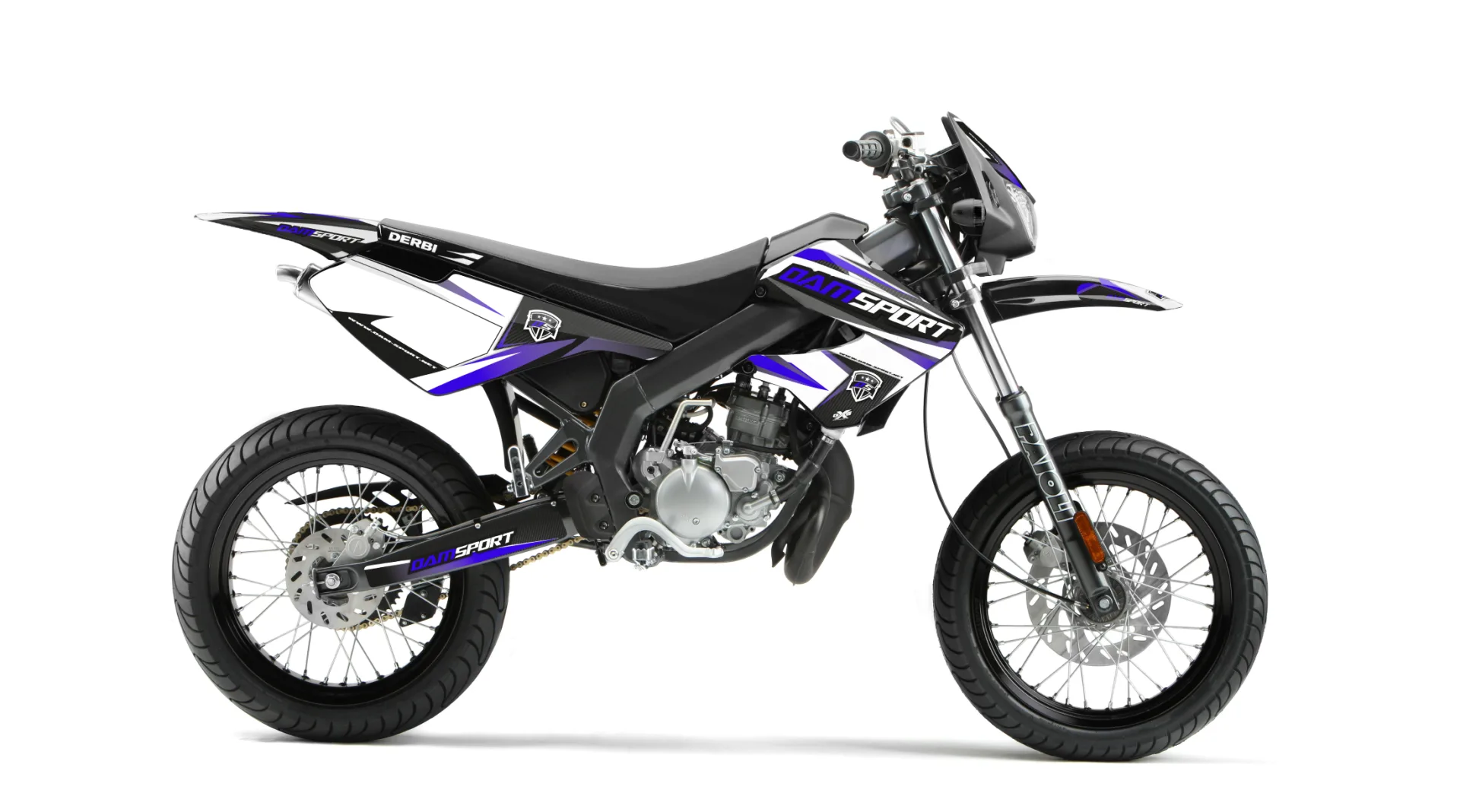 Kit déco DERBI Senda X-Treme 2005-2009 Dam-Sport V2