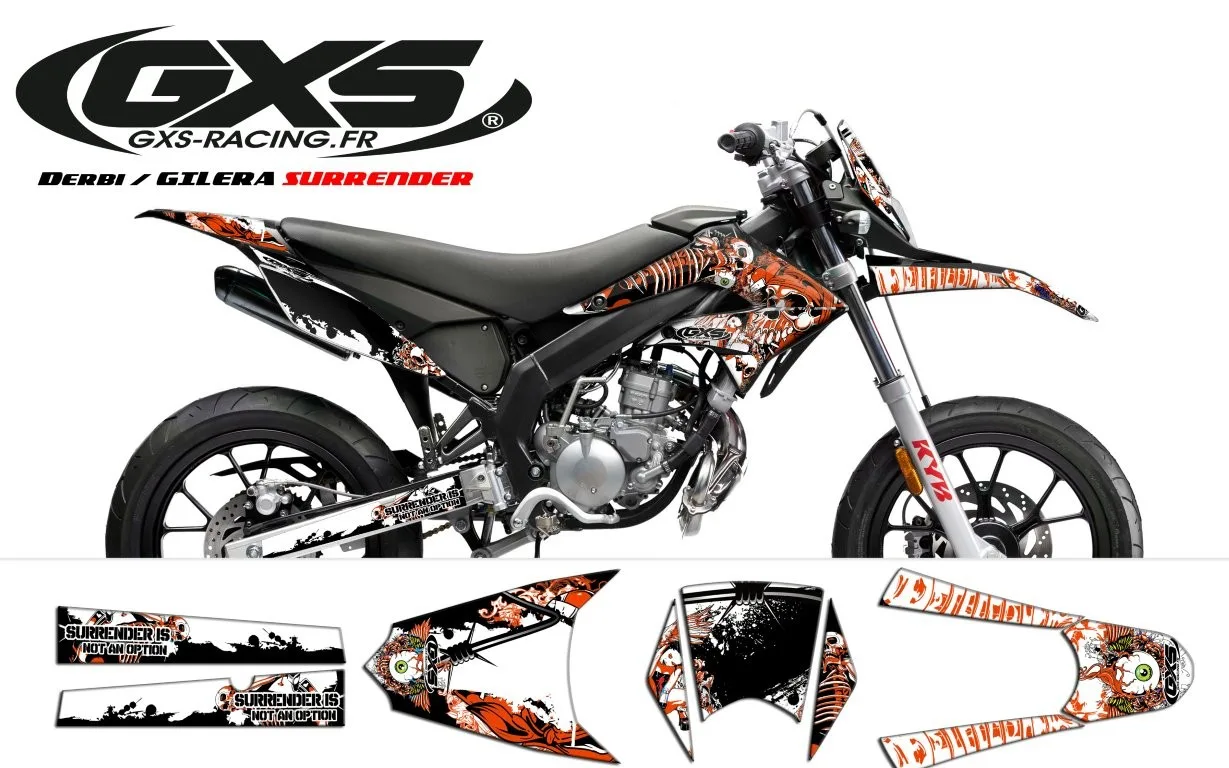 Kit déco Kit Déco Derbi DRD X-Treme 11-17 GILERA SURRENDER