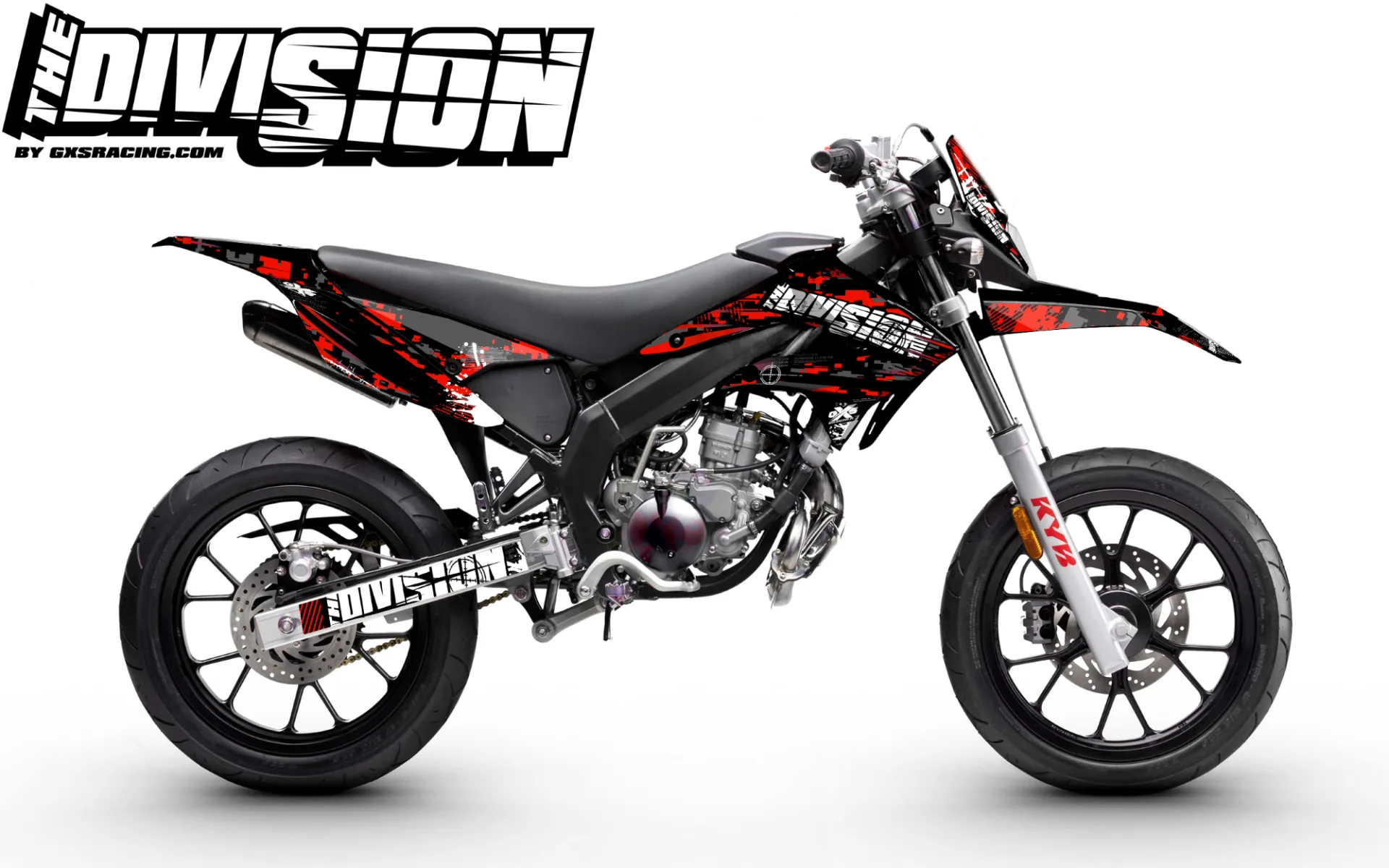 Kit déco Kit Déco DERBI DRD RACING 2011-2017 THE DIVISION