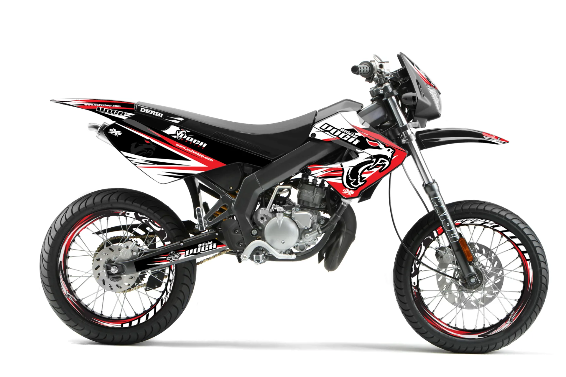 Kit déco Derbi X-Treme 2005-2009 Voca Racing