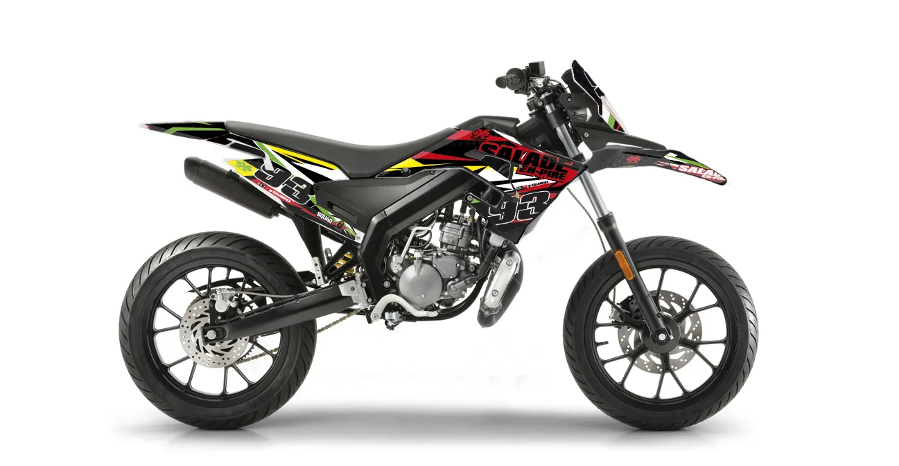 Kit déco Kit Déco DERBI DRD RACING 2019 SALADE APPROVED