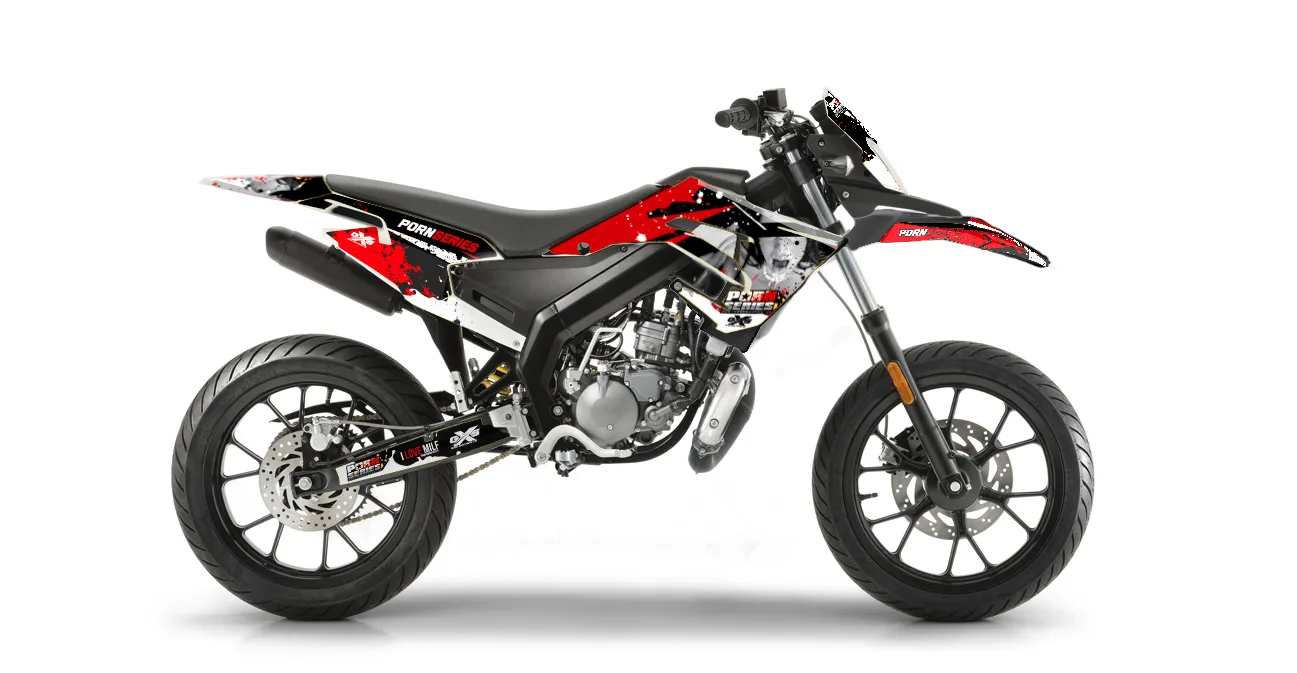 Kit déco Kit Déco DERBI DRD Racing 2019 PornSeries V2