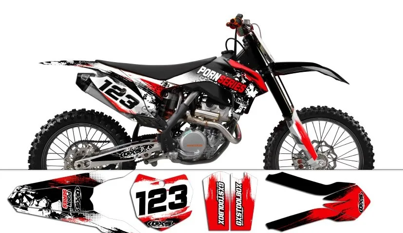 Kit déco KTM SX/SX-F 2013-2014 PornSeries
