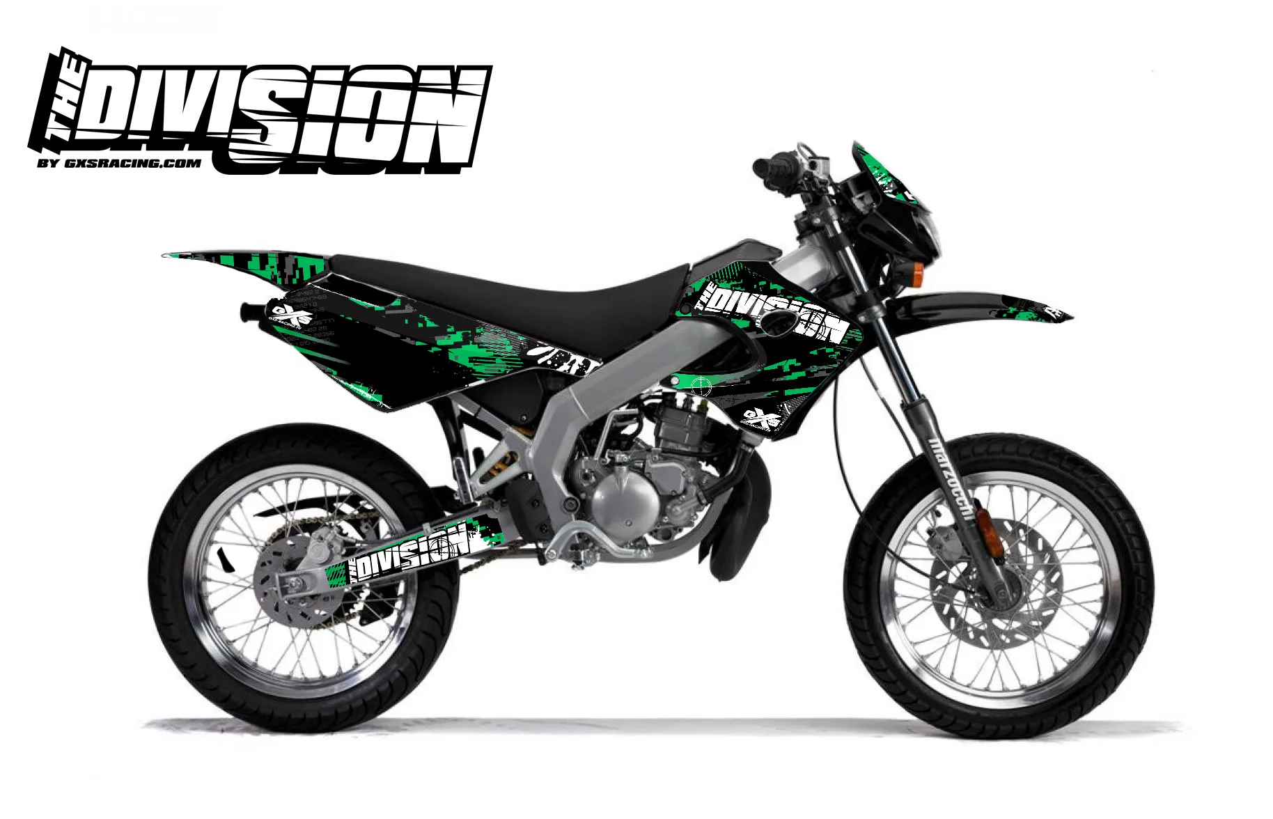 Kit déco Kit Déco Derbi X-RACE 03-07 THE DIVISION
