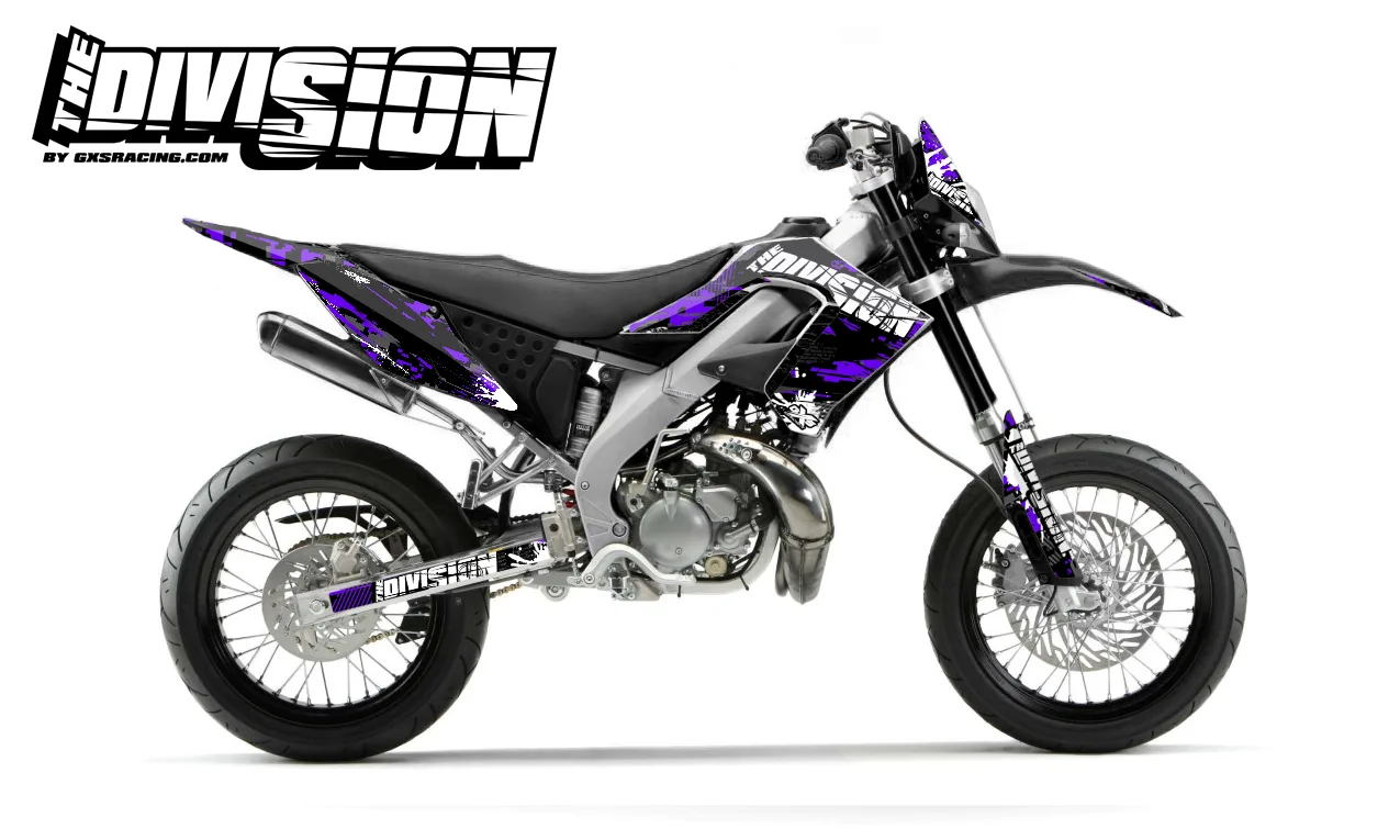 Kit déco Kit DÉCO DERBI DRD PRO 2006-2009 THE DIVISION