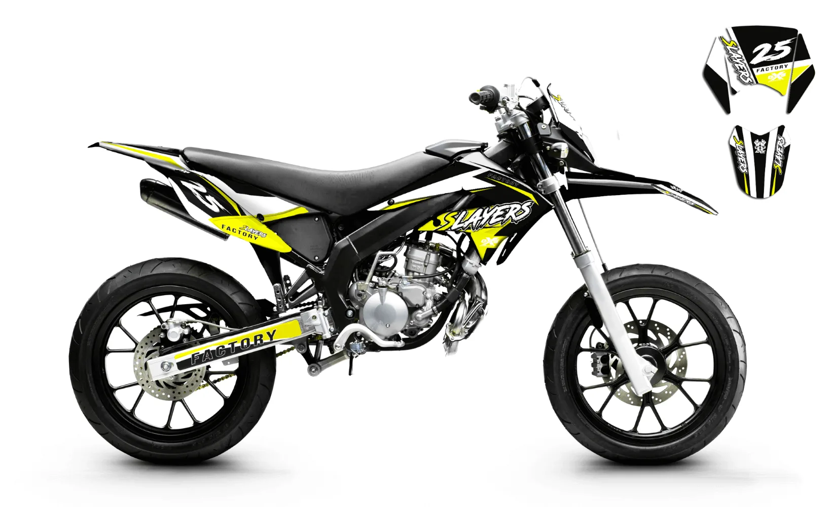 Kit déco Kit Déco Derbi DRD X-Treme 2011-2018 SLAYERS