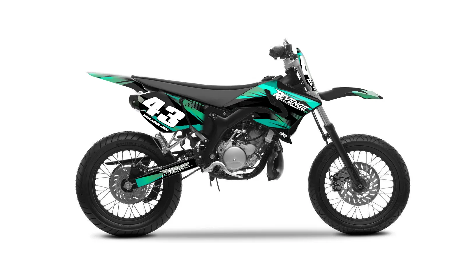Kit déco Kit Déco YAMAHA DT50 Revenge 04-18