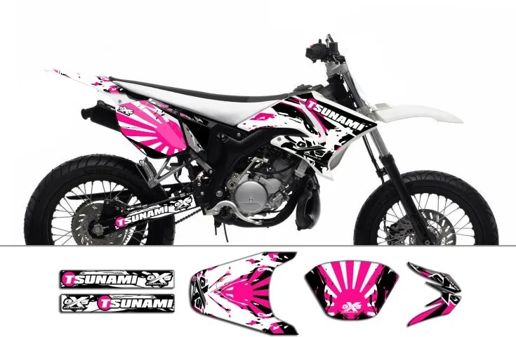 Kit déco Kit Déco Yamaha DT50 2004-2018 TSUNAMI