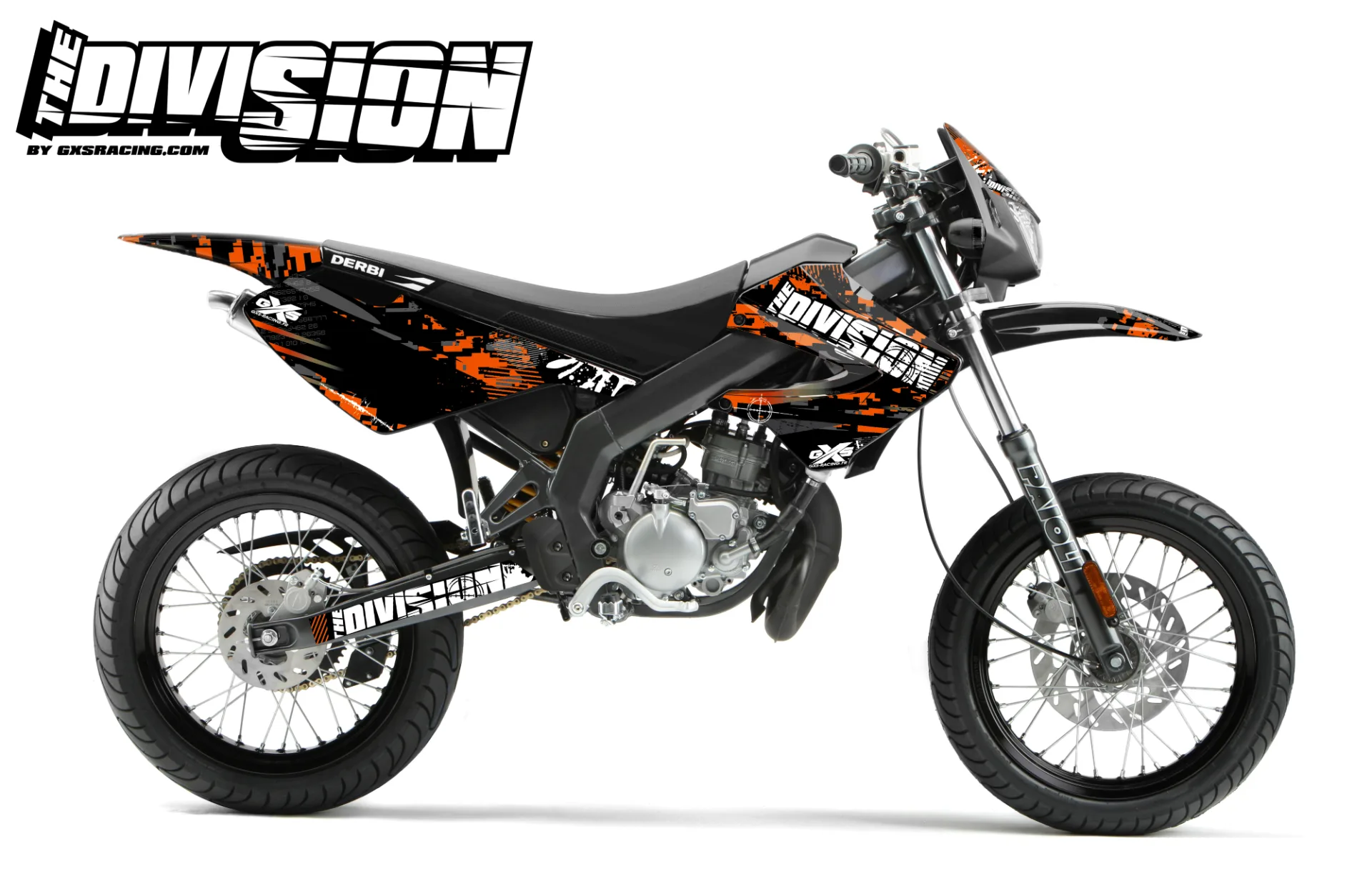 Kit déco Kit Déco Derbi X-treme 05-09 THE DIVISION