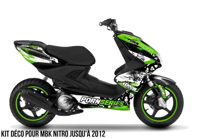 Kit déco Kit Déco MBK NITRO jusqu'à 2012 PORNSERIES v1