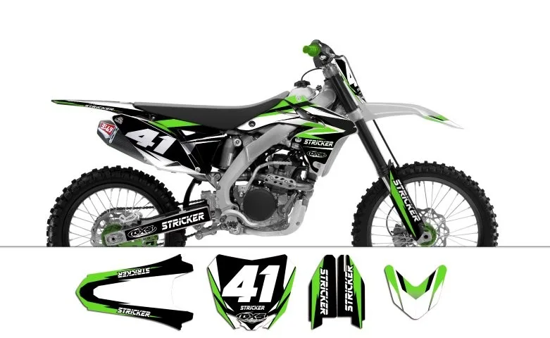 Kit déco Kit déco Suzuki RMZ250 2011-2017 STRICKER