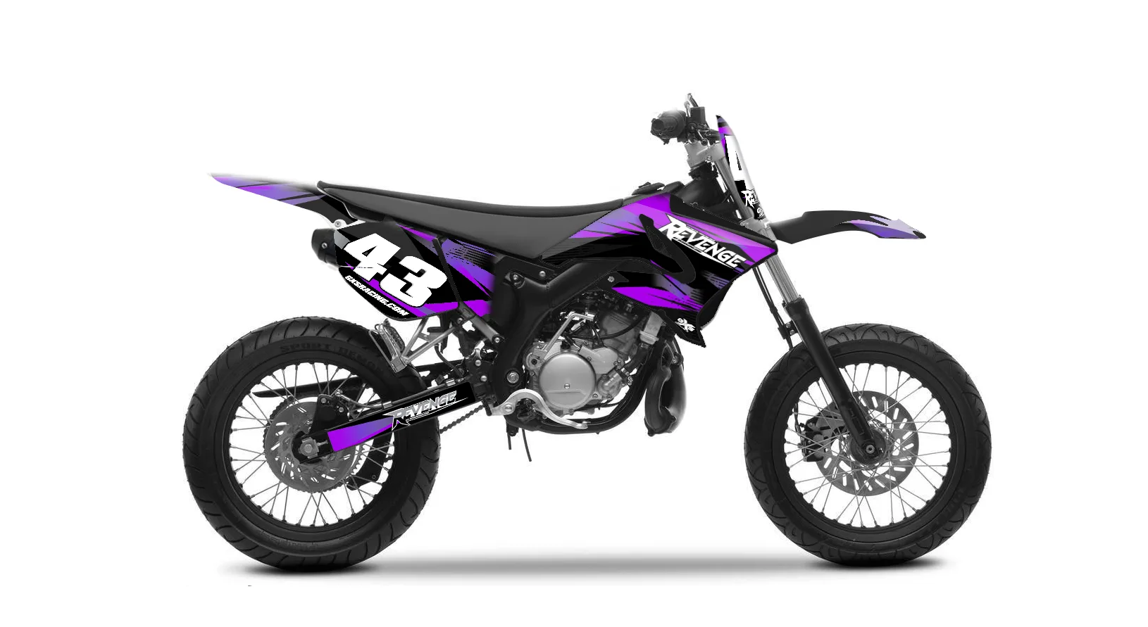 Kit déco Kit Déco YAMAHA DT50 Revenge 04-18