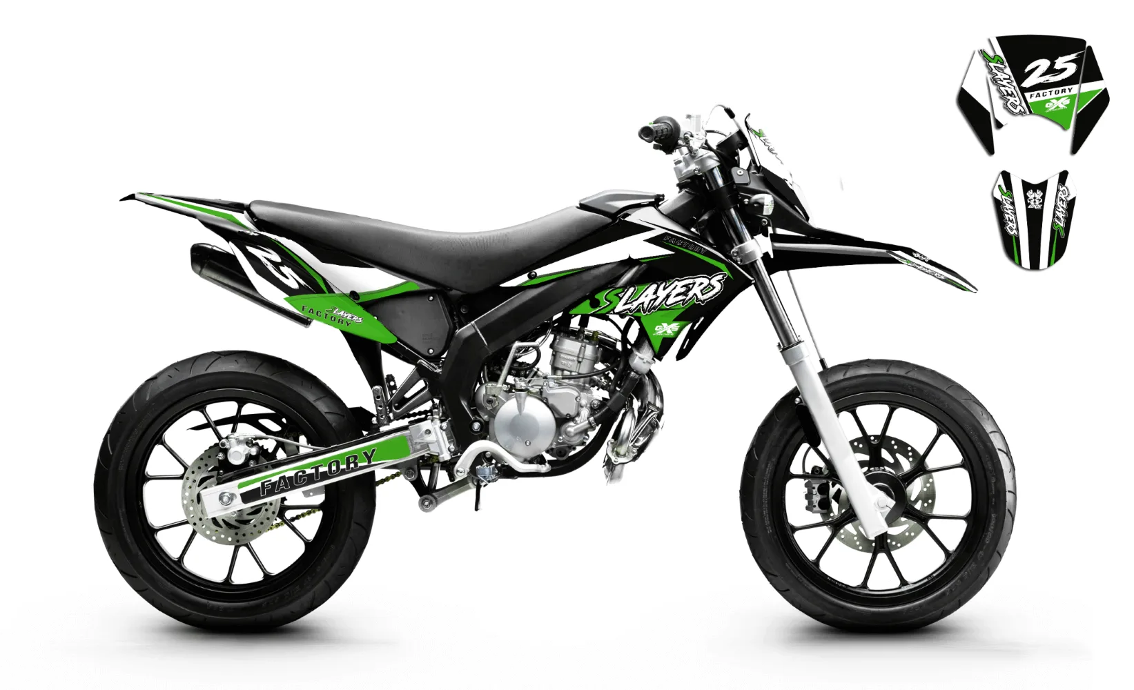 Kit déco Kit Déco Derbi DRD X-Treme 2011-2018 SLAYERS