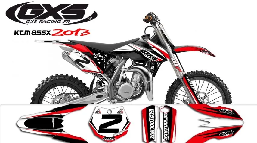 Kit déco Kit Déco KTM 85 SX 2013-2014-2015 GXS