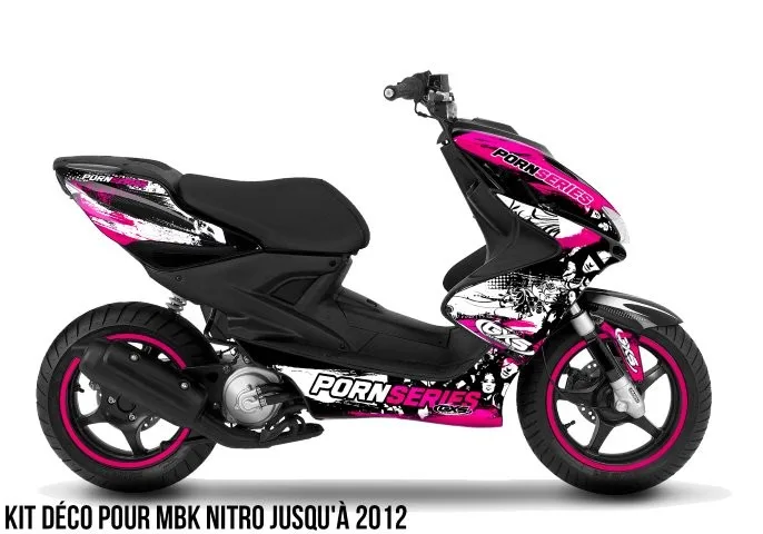 Kit déco Kit Déco MBK NITRO jusqu'à 2012 PORNSERIES v1