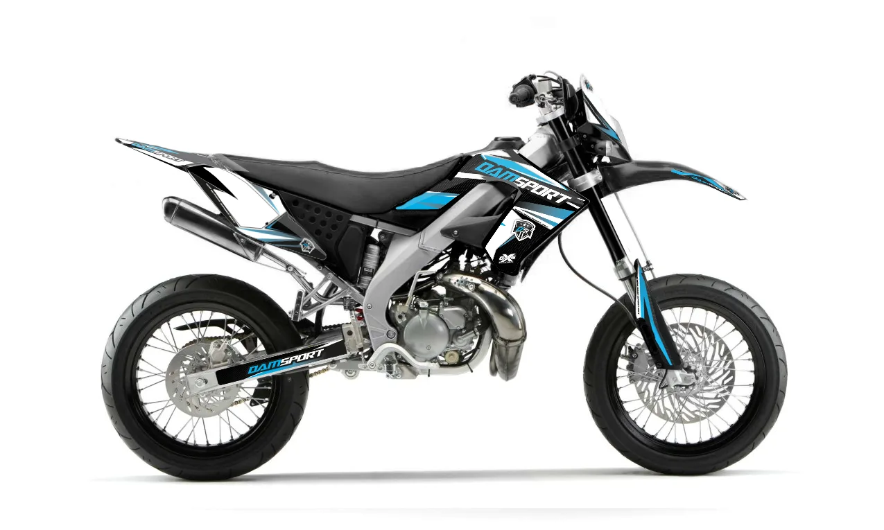 Kit déco DERBI DRD PRO 2006-2009 Dam-Sport V2