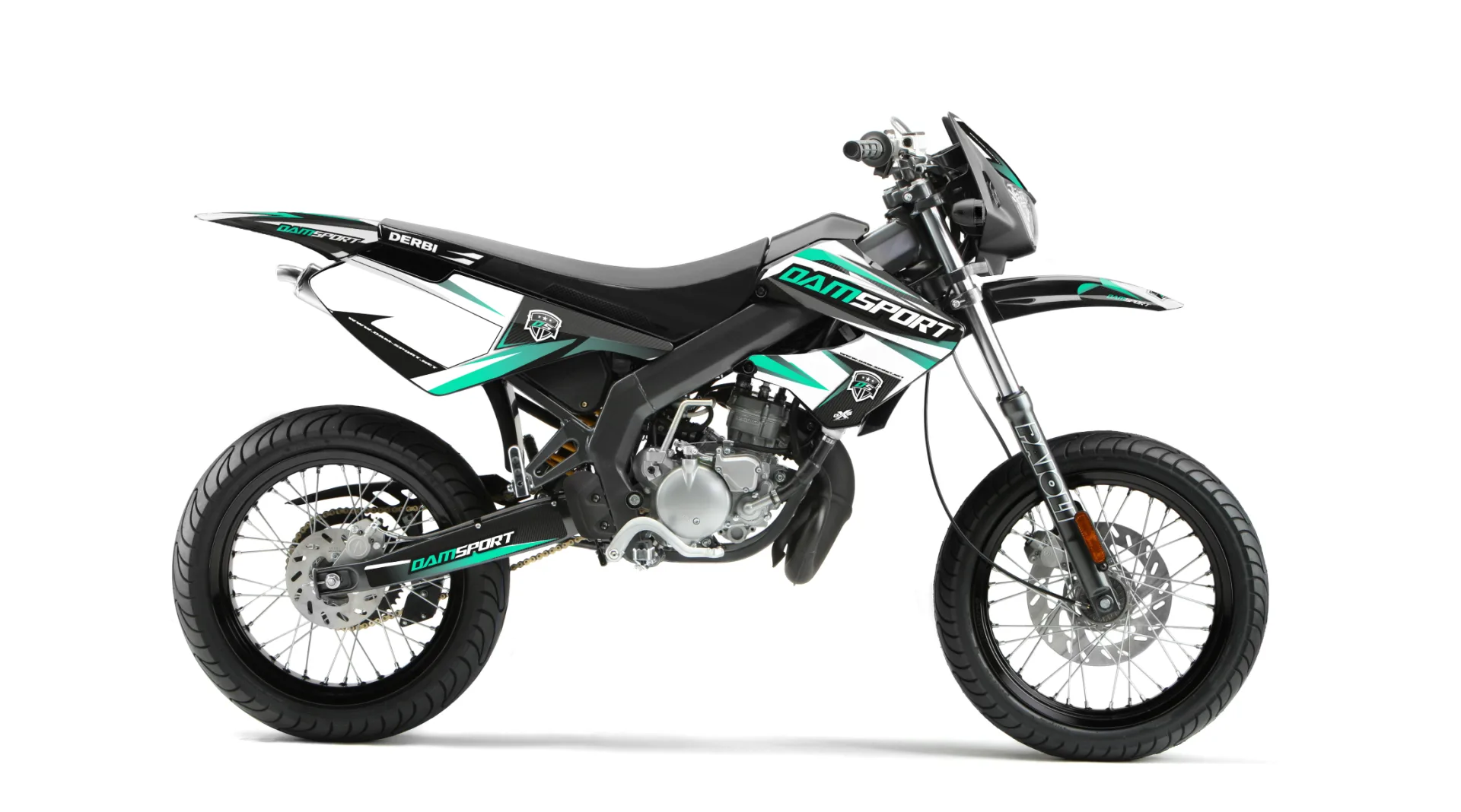 Kit déco DERBI Senda X-Treme 2005-2009 Dam-Sport V2