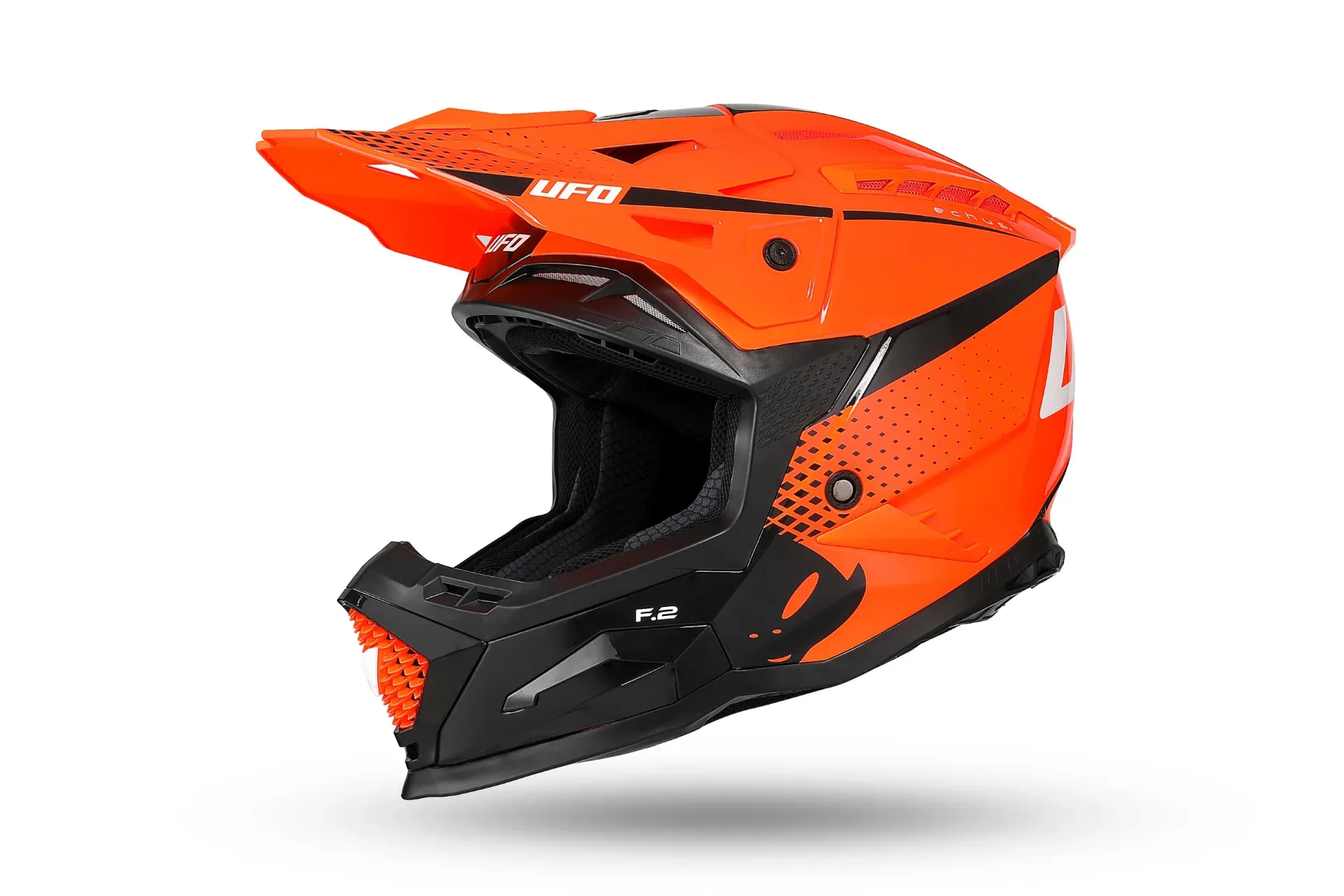 Kit déco Casque Echus HE13100 — orange/noir