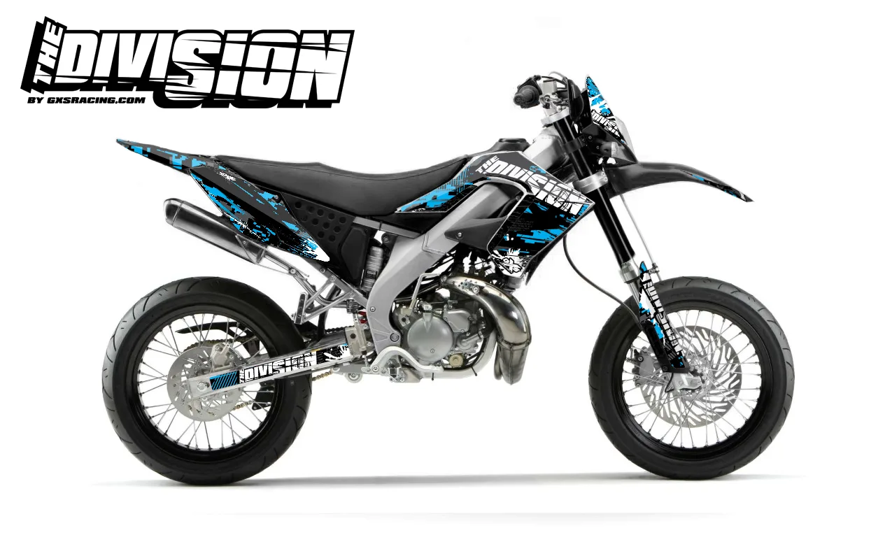 Kit déco Kit DÉCO DERBI DRD PRO 2006-2009 THE DIVISION