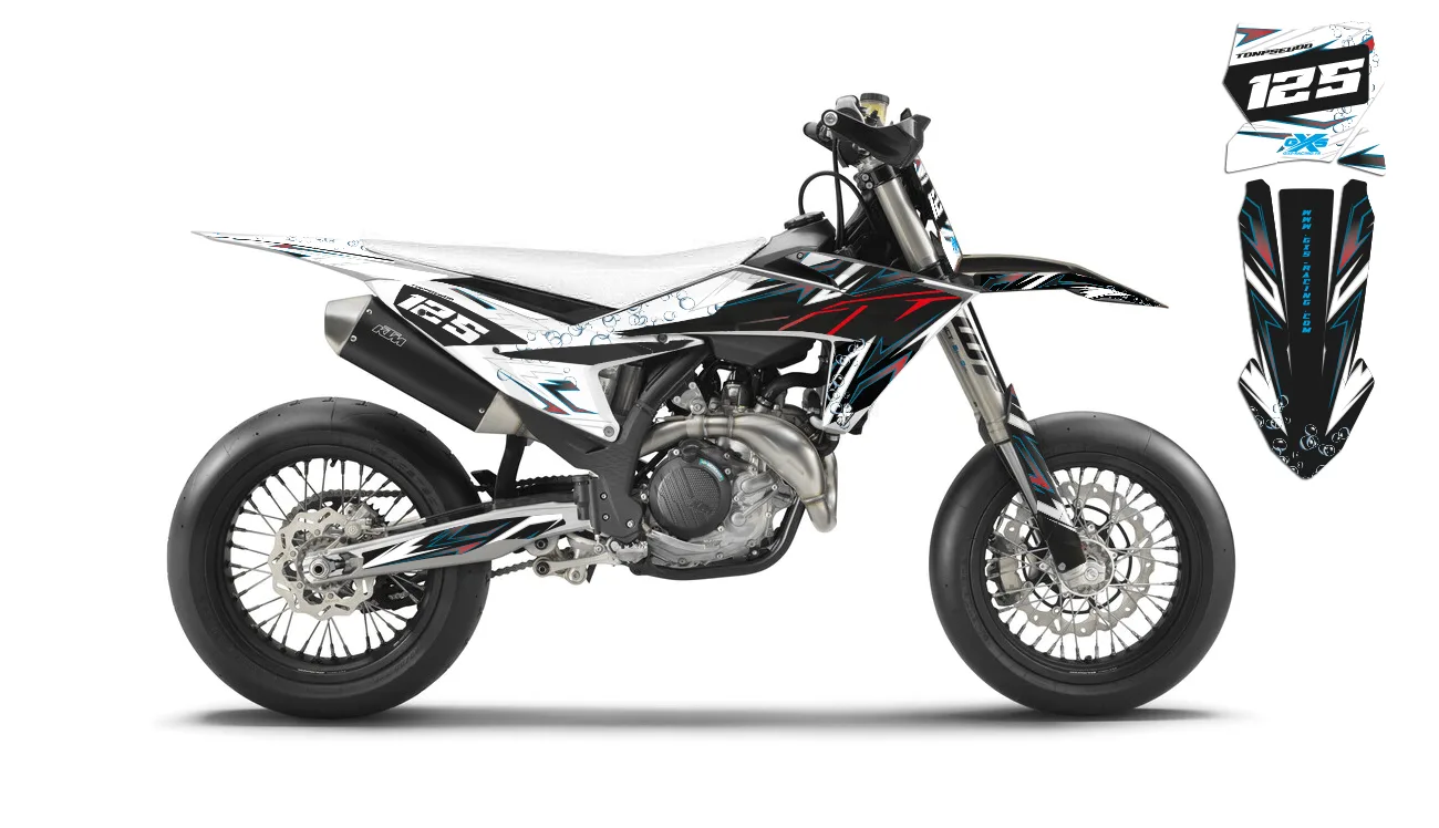 Kit déco Kit Déco KTM SX/SXF 2023-2024 Supermot Bubble