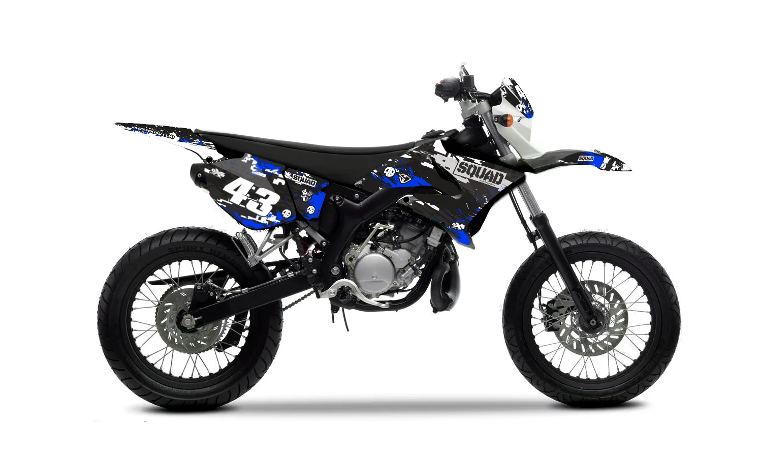 Kit déco Kit Déco Yamaha DT SQUAD Camo