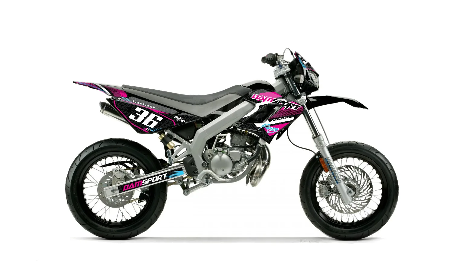 Kit déco Kit déco Dam-Sport Derbi DRD Racing 2004-2009