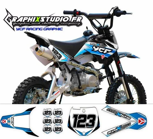 Kit déco Kit Déco Pit-Bike YCF