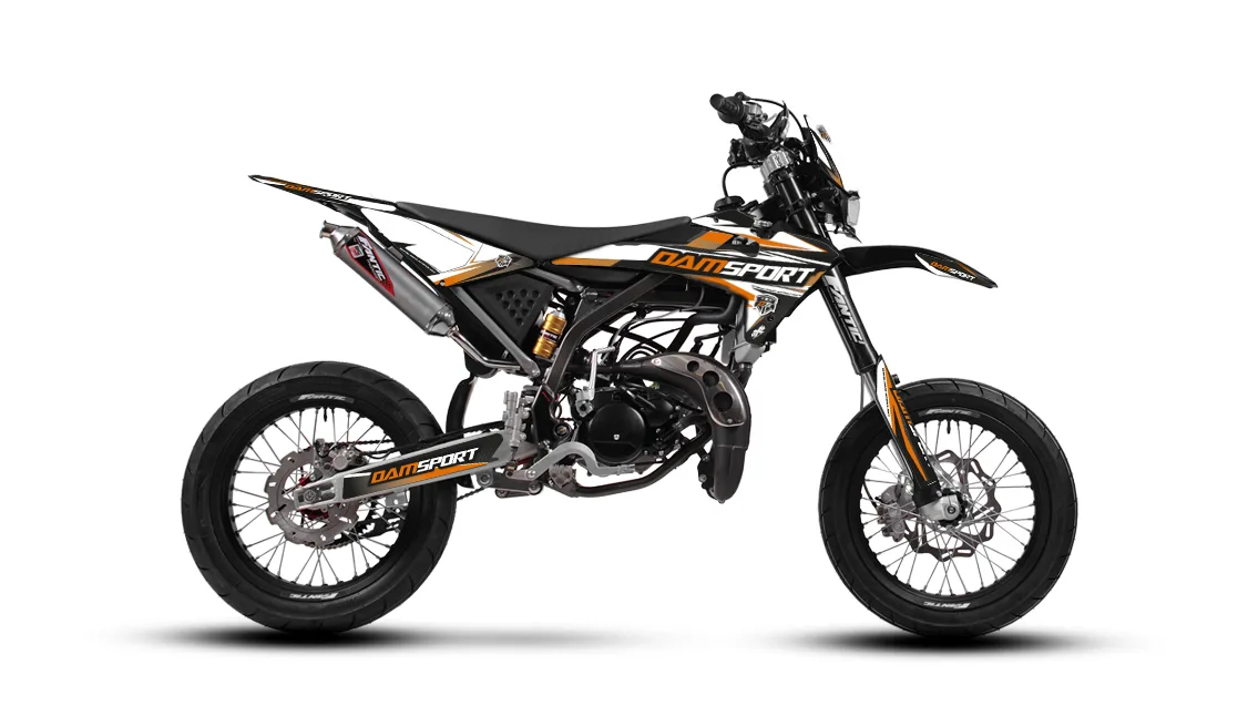 Kit déco Fantic Motard Performance 50 125 2T 2018-2019 Dam-Sport V2