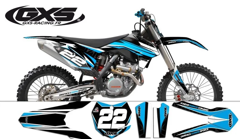 Kit déco KTM SX/SX-F 2013-2014 Strip Edition