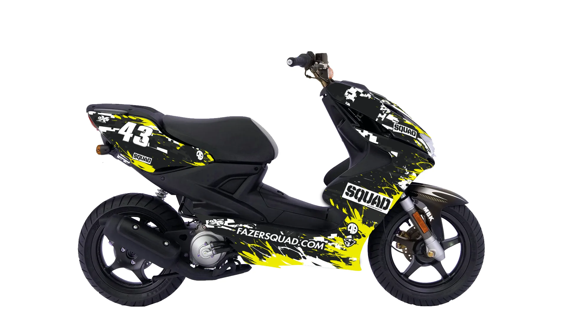 Kit déco Kit Déco MBK Nitro avant 2012 SQUAD Camo