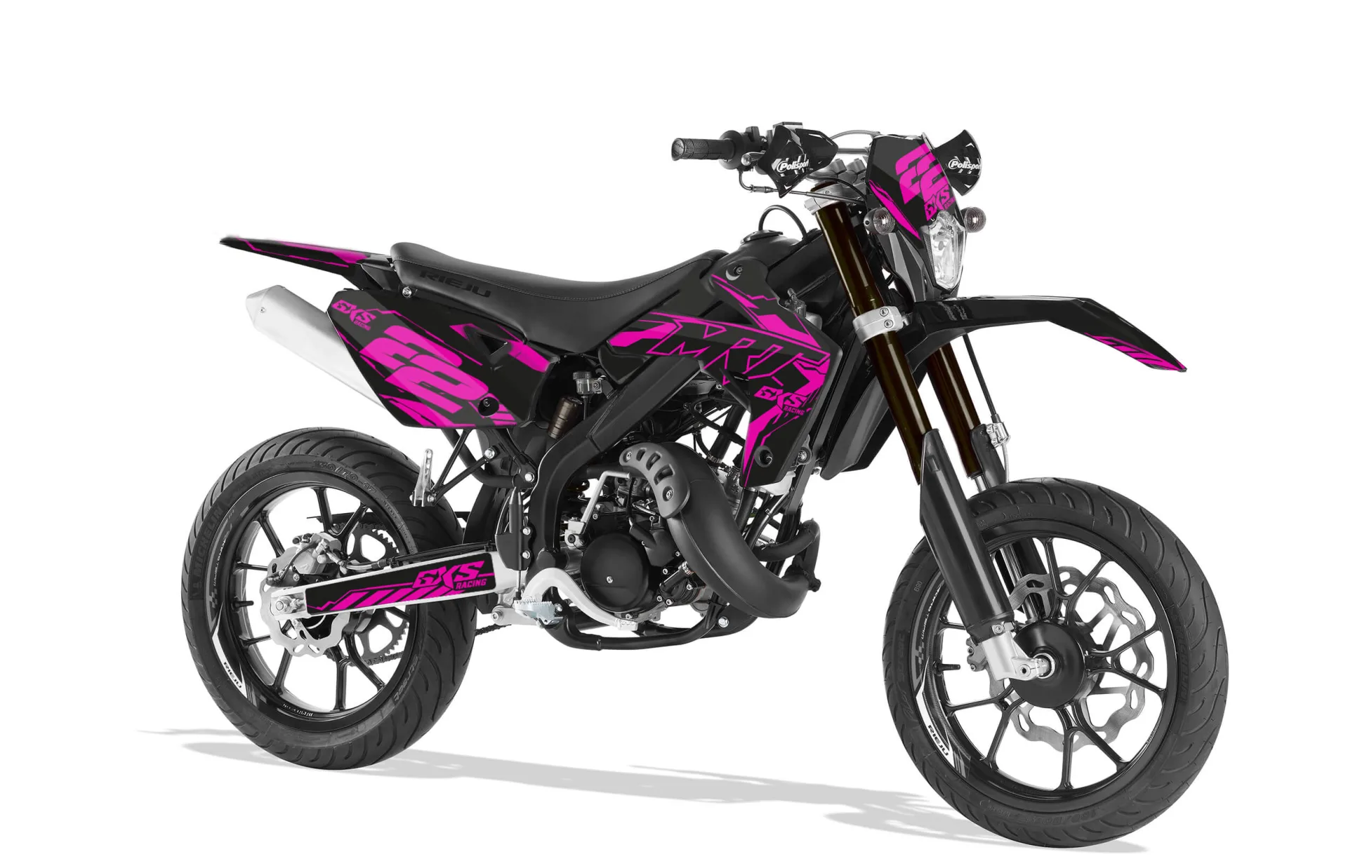 Kit déco Kit Déco Rieju MRT PRO 2009-2020 BLACK TECH