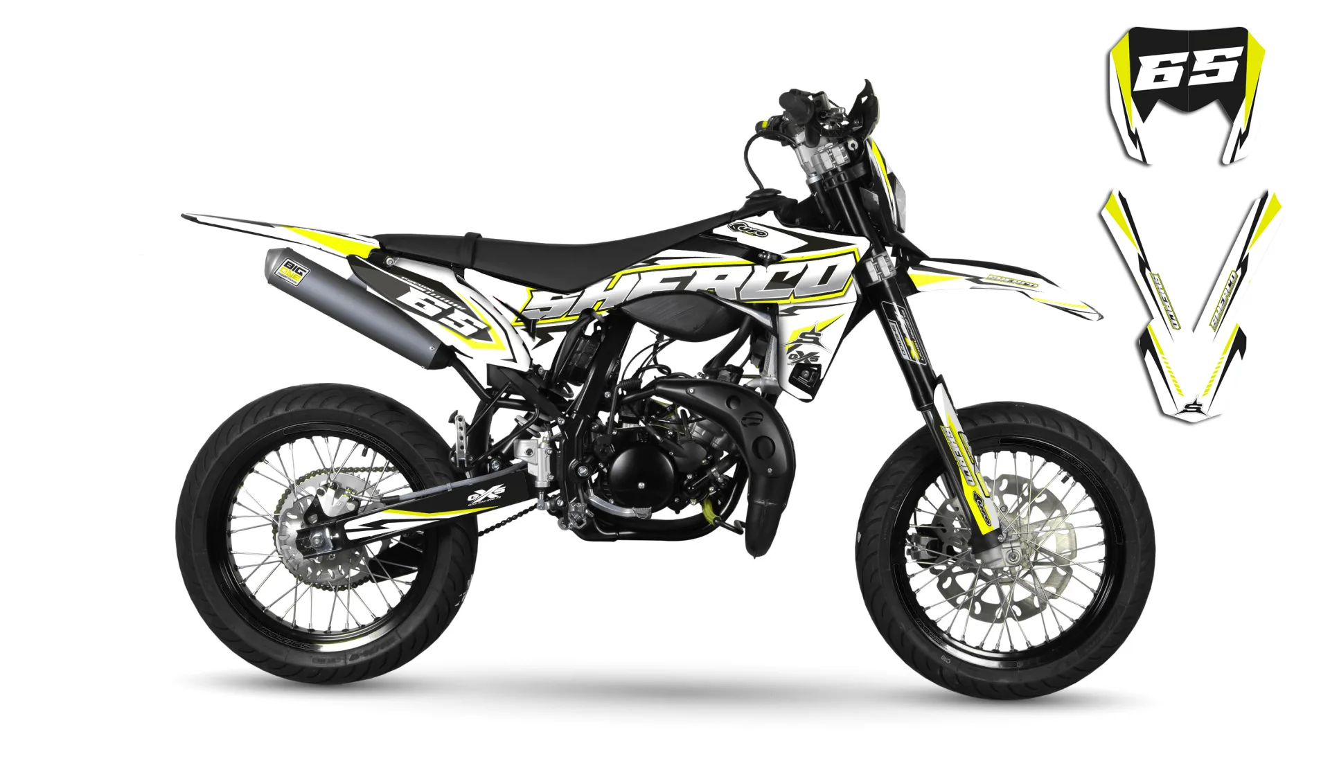 Kit déco kit Déco Sherco 50cc 2016-2018 RaceGraphicKit