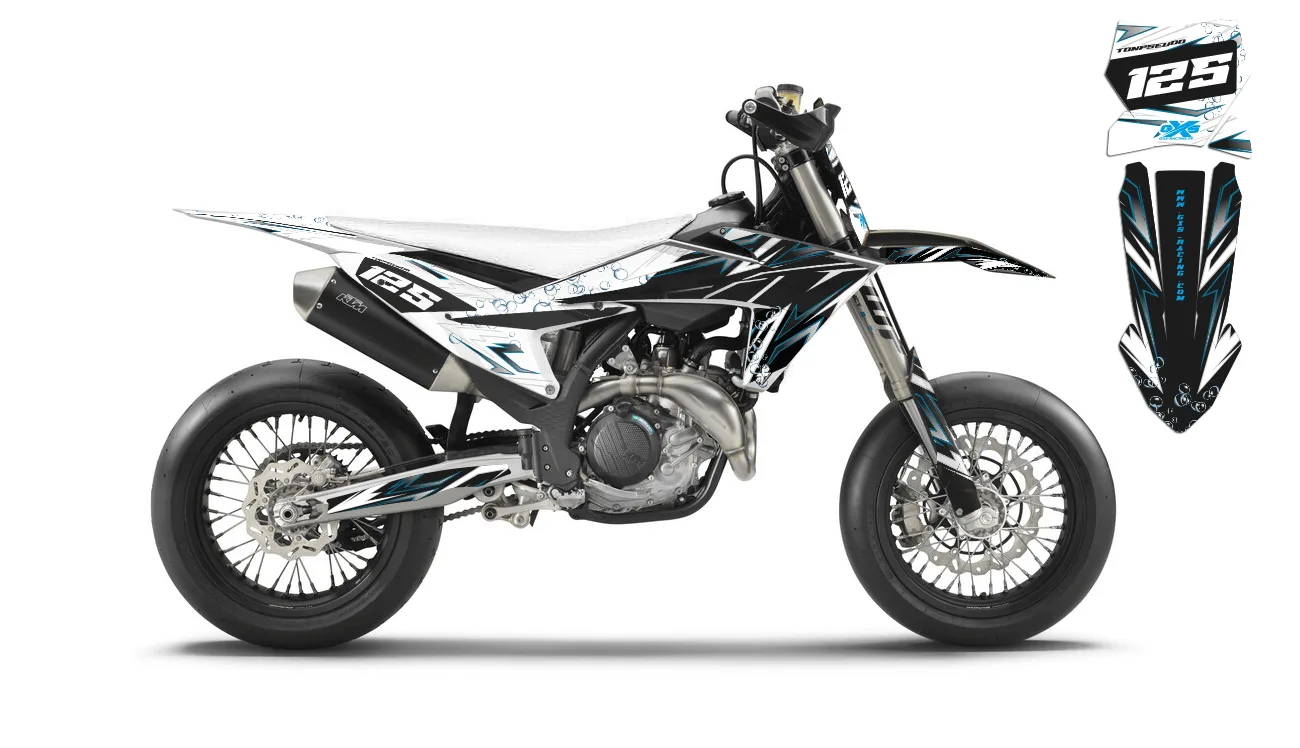 Kit déco Kit Déco KTM SX/SXF 2023-2024 Supermot Bubble