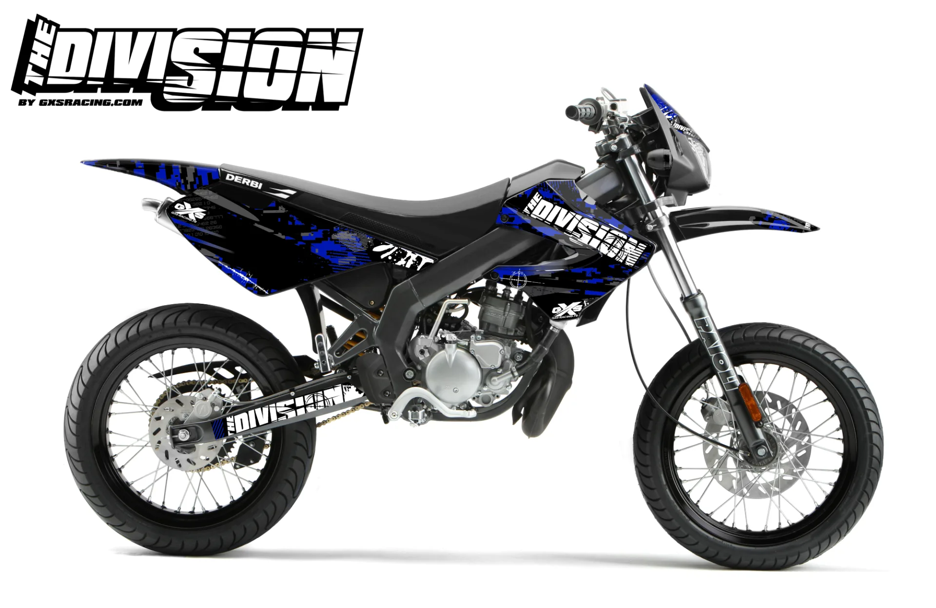 Kit déco Kit Déco Derbi X-treme 05-09 THE DIVISION