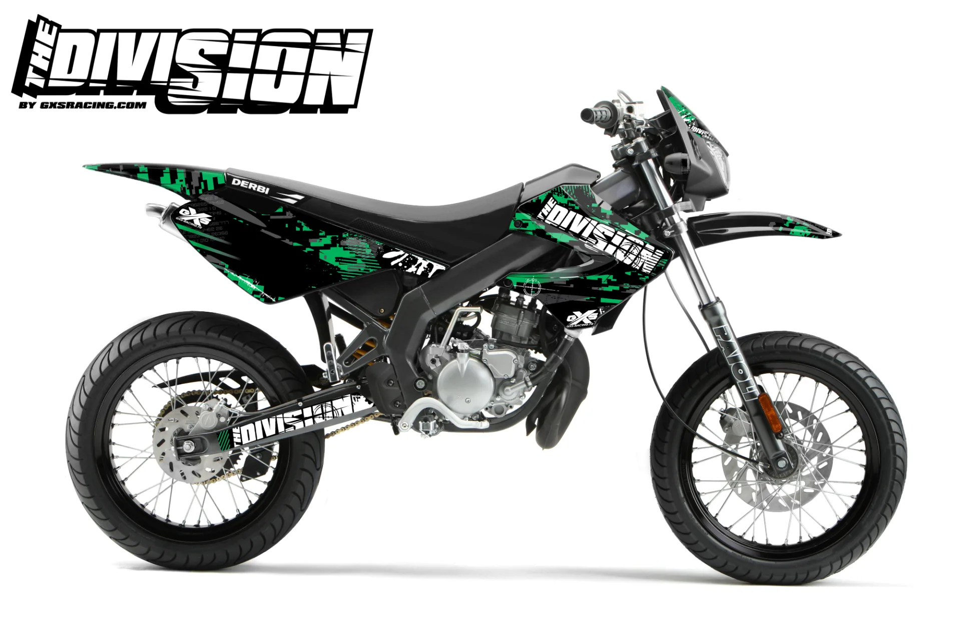 Kit déco Kit Déco Derbi X-treme 05-09 THE DIVISION