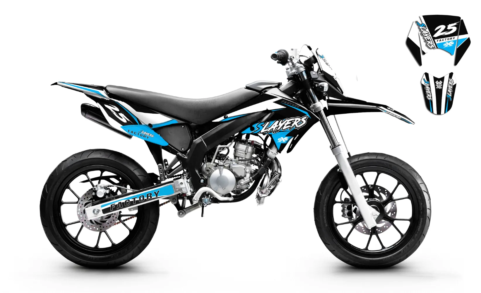 Kit déco Kit Déco Derbi DRD X-Treme 2011-2018 SLAYERS