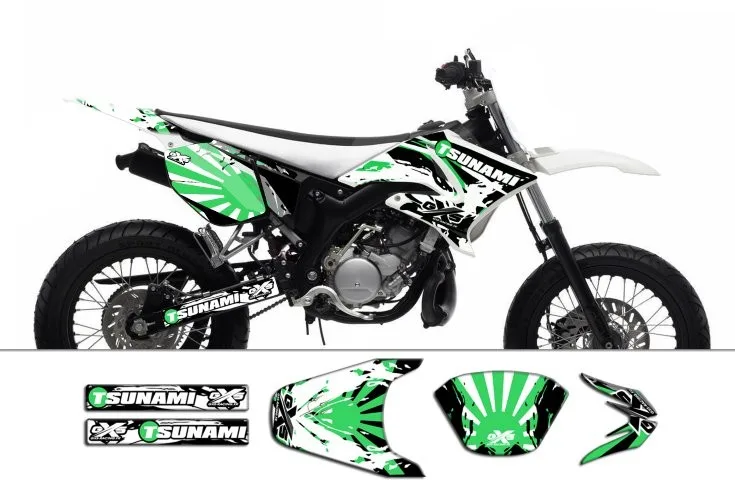 Kit déco Kit Déco Yamaha DT50 2004-2018 TSUNAMI