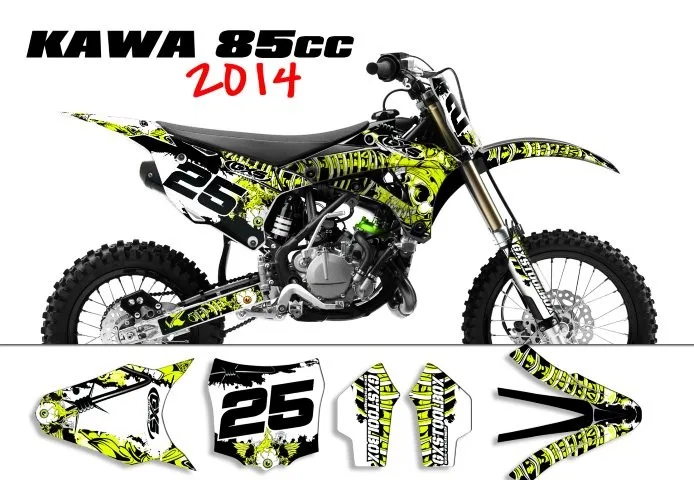 Kit déco Kit déco Kawasaki 85 KX 2014-2021 SURRENDER